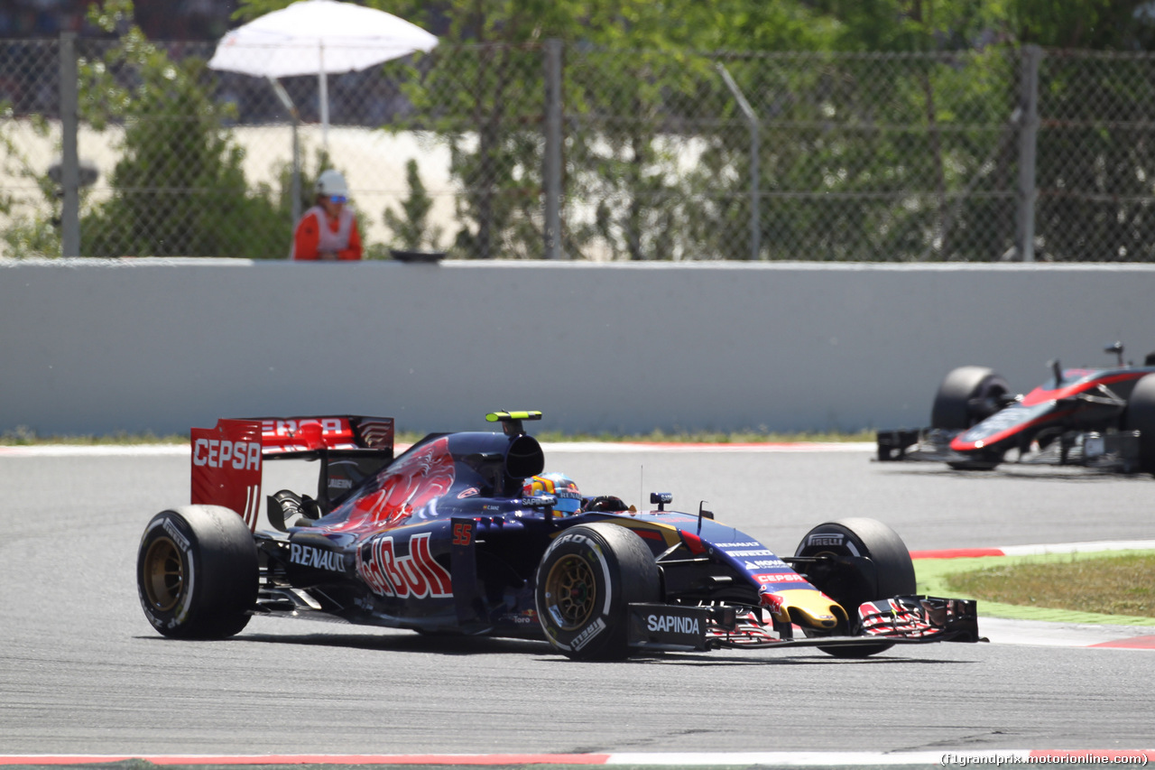 GP SPAGNA, 10.05.2015- Gara, Carlos Sainz Jr (ESP) Scuderia Toro Rosso STR10