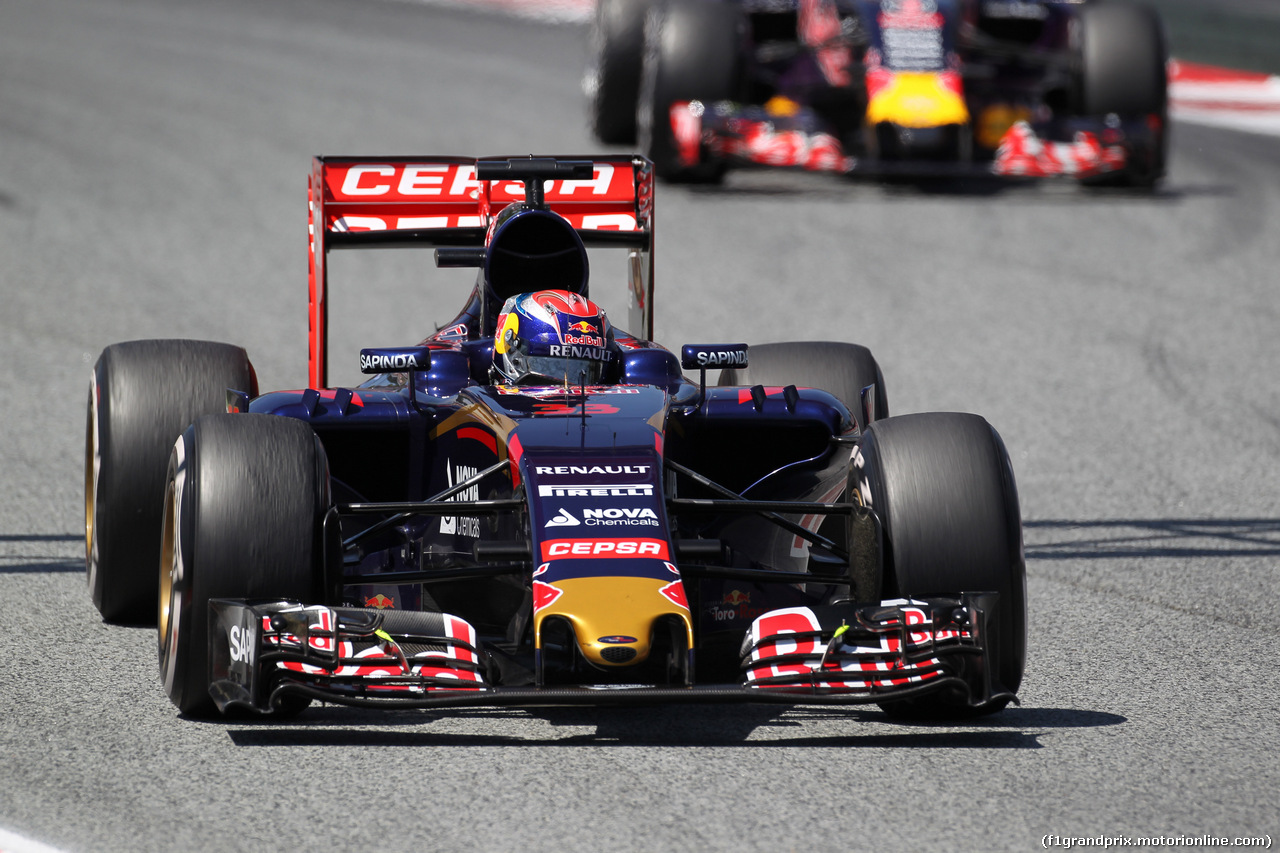 GP SPAGNA, 10.05.2015- Gara, Max Verstappen (NED) Scuderia Toro Rosso STR10