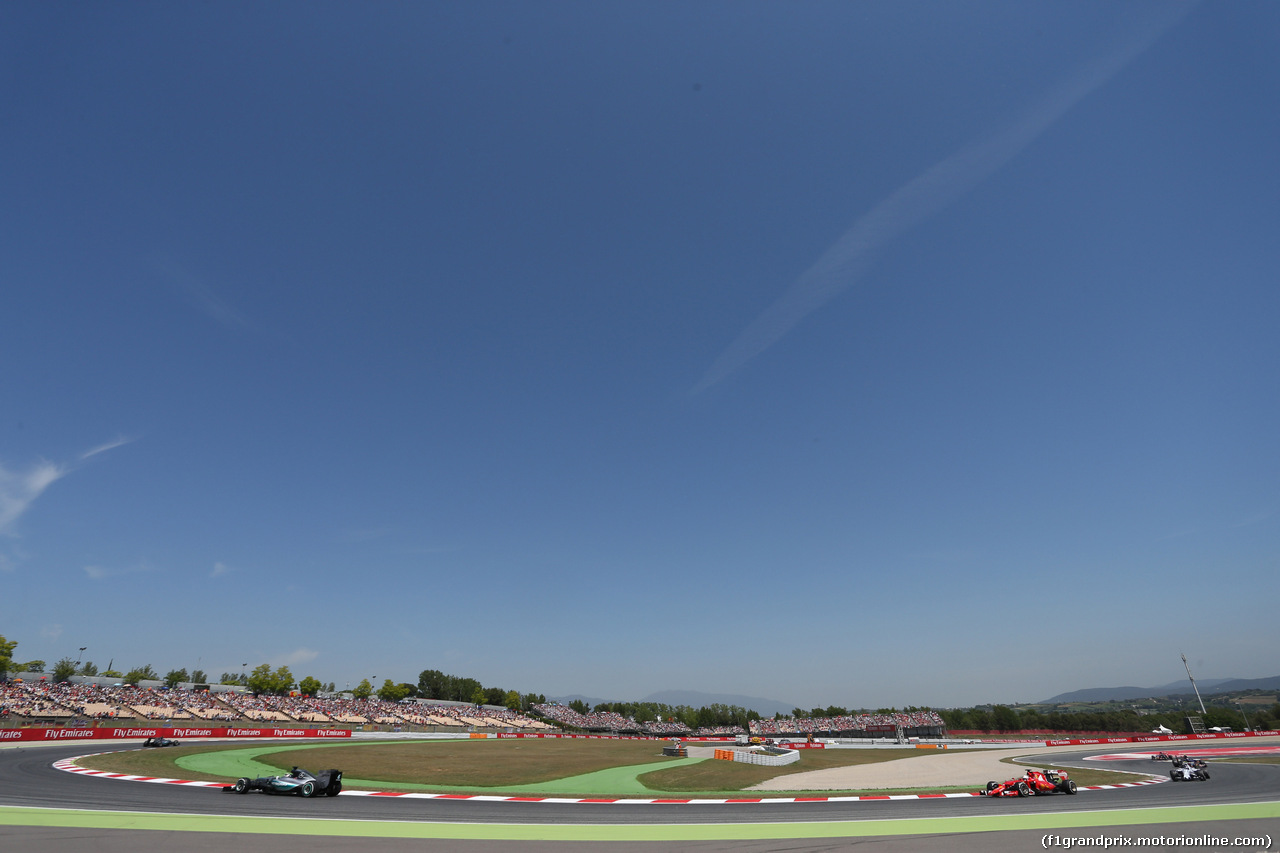 GP SPAGNA, 10.05.2015- Gara, Nico Rosberg (GER) Mercedes AMG F1 W06
