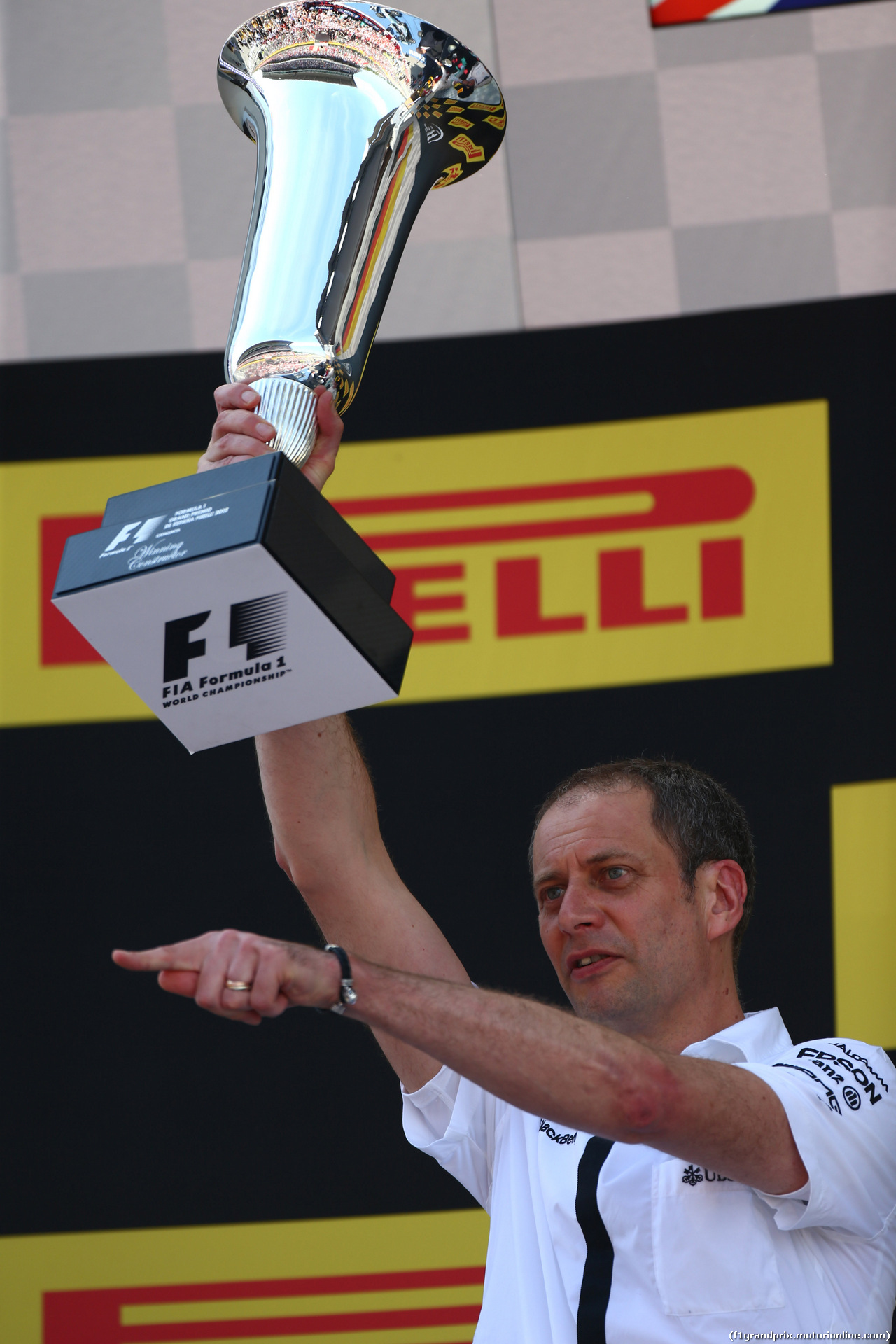 GP SPAGNA, 10.05.2015- Podium,  Mercedes Team Representative