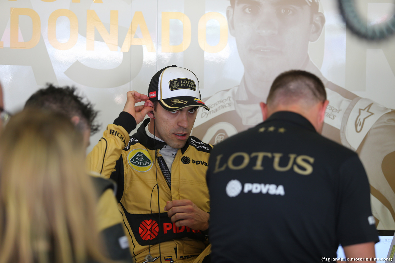 GP SPAGNA, 10.05.2015- Gara, Pastor Maldonado (VEN) Lotus F1 Team E23