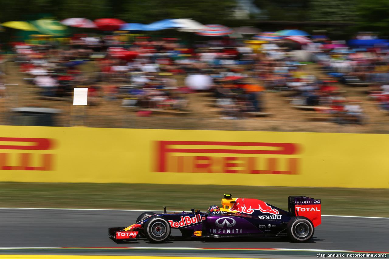GP SPAGNA, 10.05.2015- Gara, Daniil Kvyat (RUS) Red Bull Racing RB11