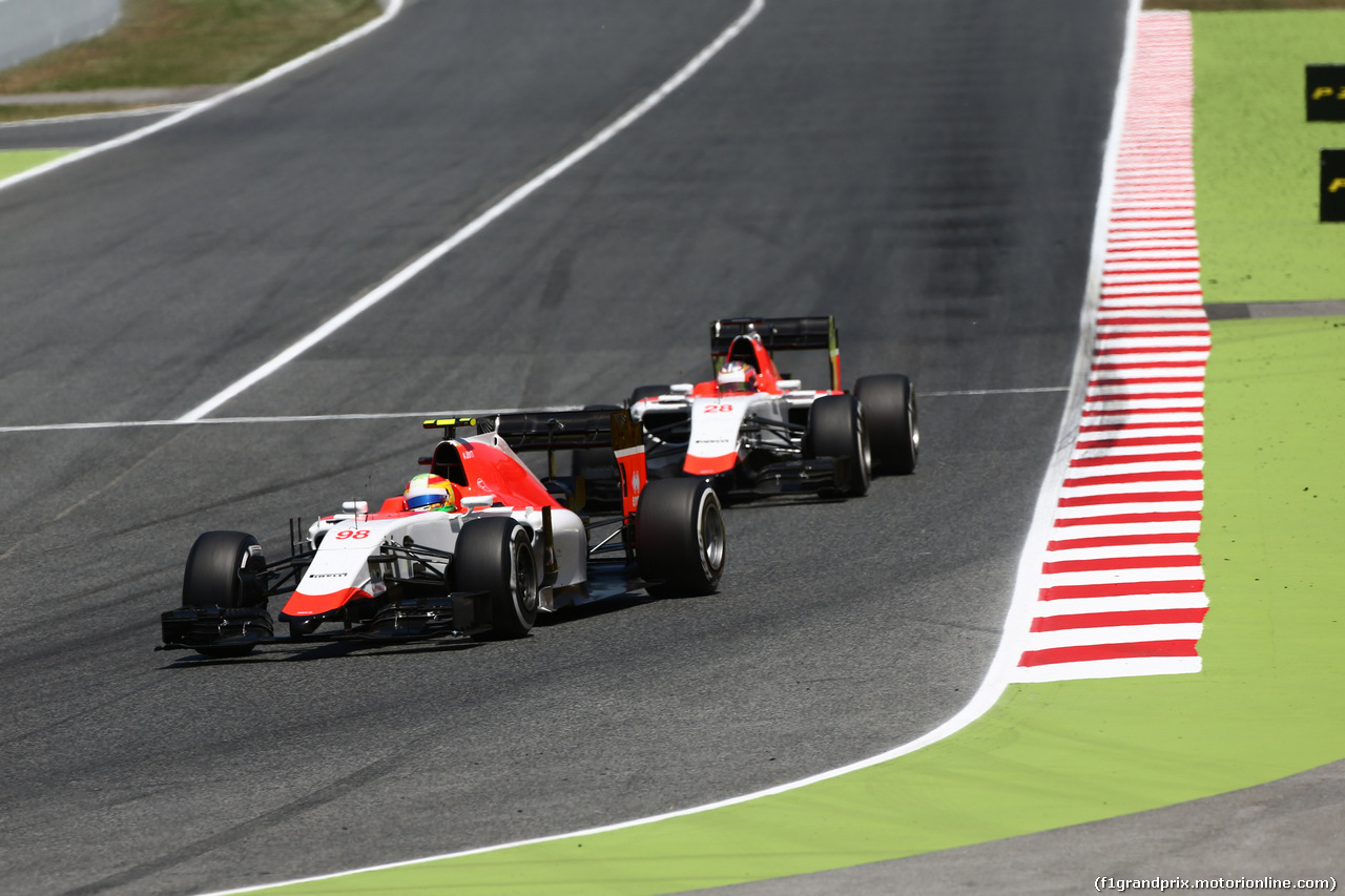 GP SPAGNA, 10.05.2015- Gara, Roberto Merhi (ESP) Manor Marussia F1 Team