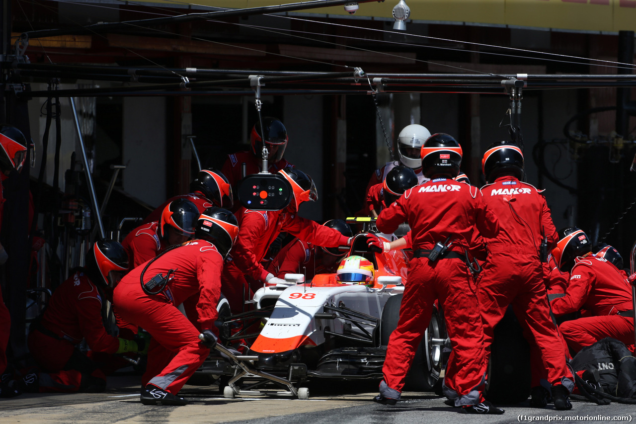 GP SPAGNA, 10.05.2015- Gara, Roberto Merhi (ESP) Manor Marussia F1 Team