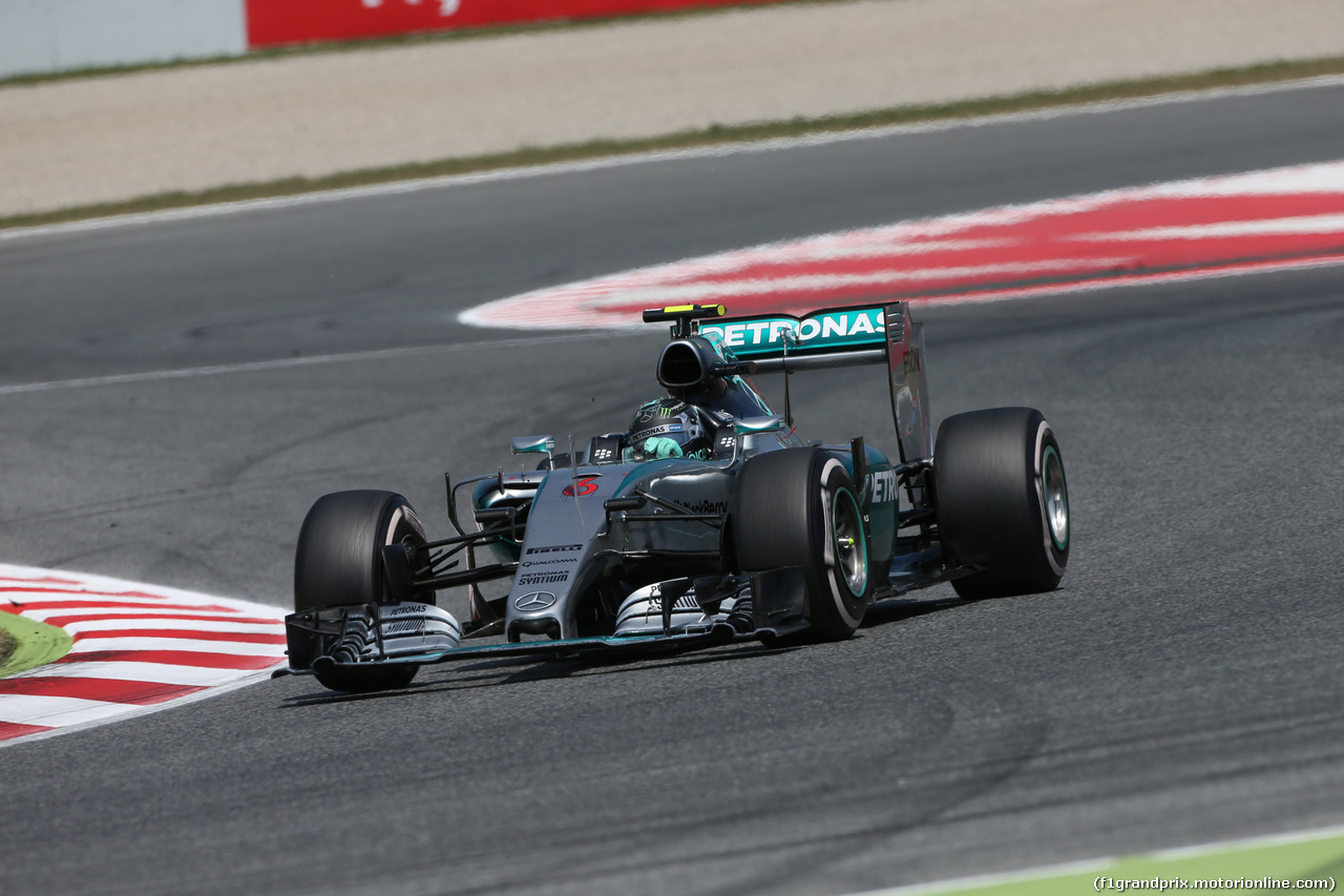GP SPAGNA, 10.05.2015- Gara, Nico Rosberg (GER) Mercedes AMG F1 W06