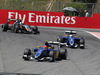 GP SPAGNA, 10.05.2015- Gara, Felipe Nasr (BRA) Sauber C34 e Marcus Ericsson (SUE) Sauber C34