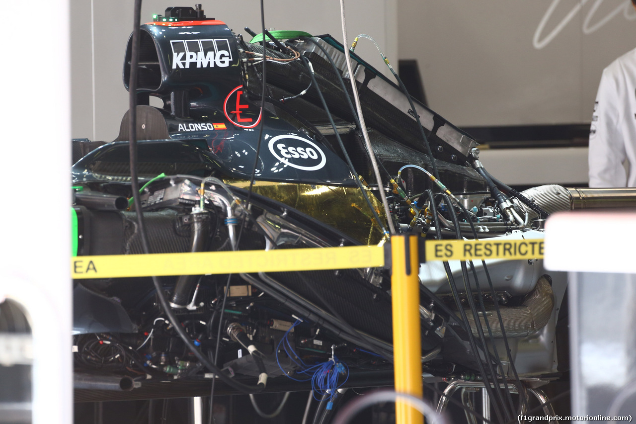 GP SPAGNA, 07.05.2015- McLaren Honda MP4-30 Tech Detail