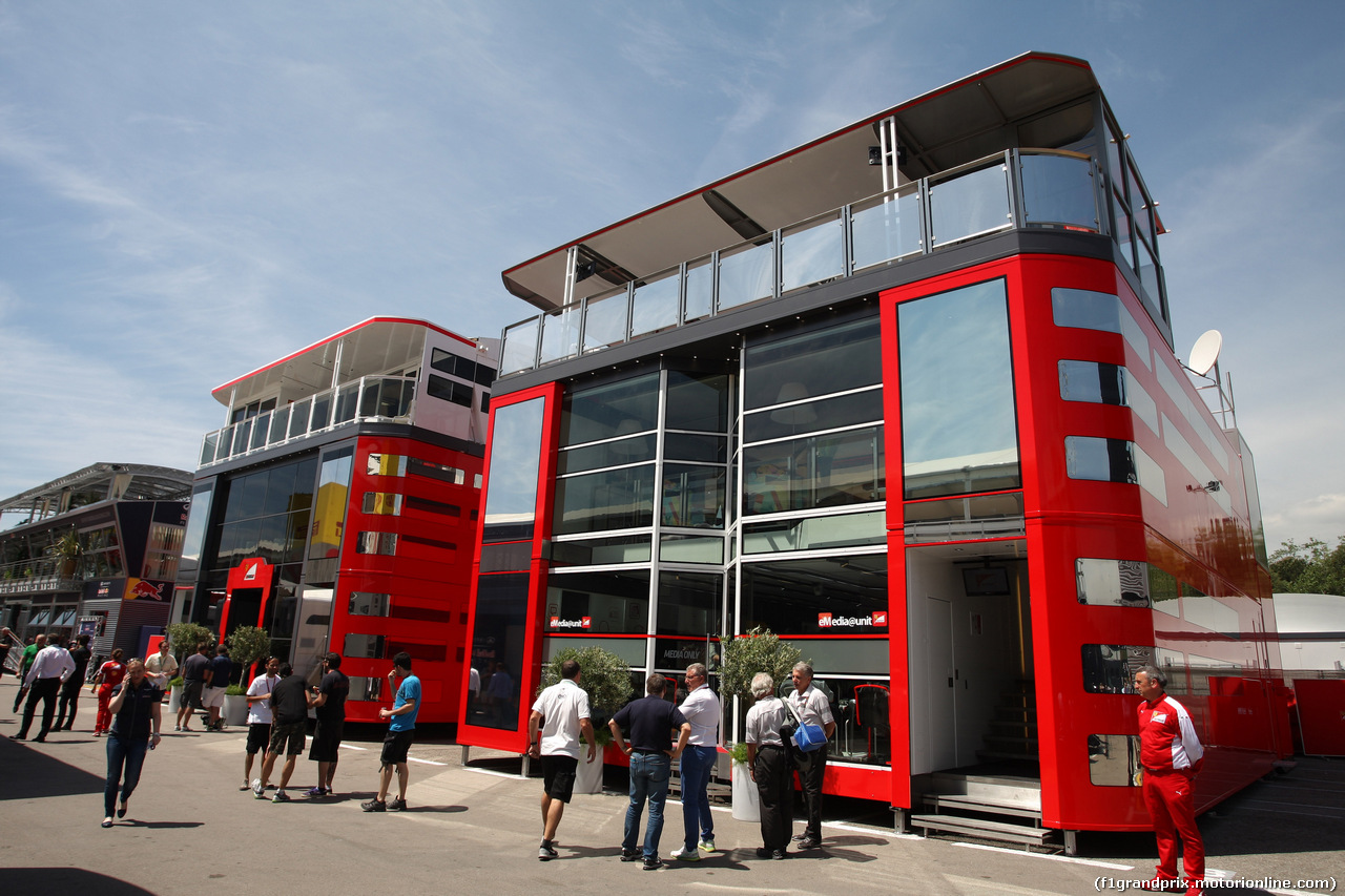 GP SPAGNA, 07.05.2015- Ferrari Hospitality