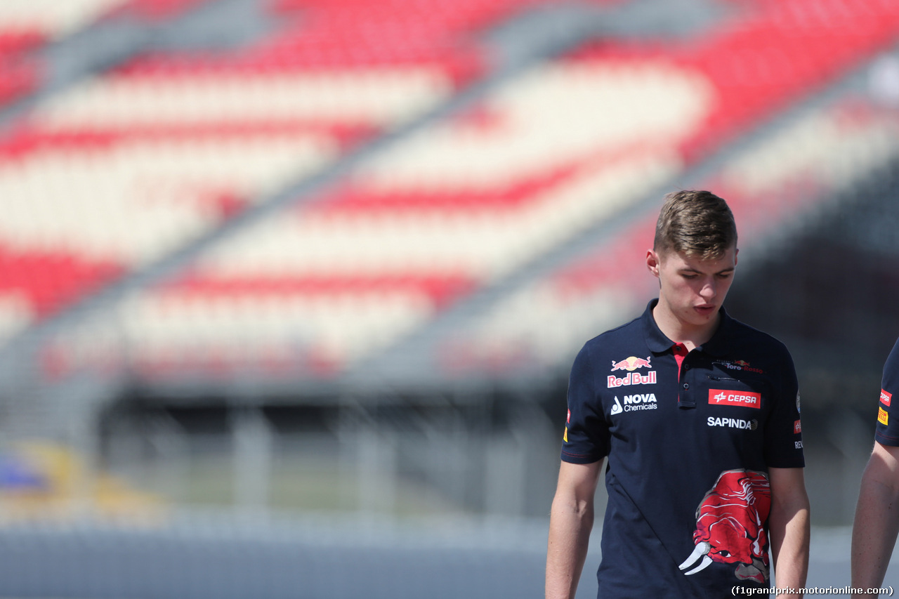 GP SPAGNA, 07.05.2015- Max Verstappen (NED) Scuderia Toro Rosso STR10