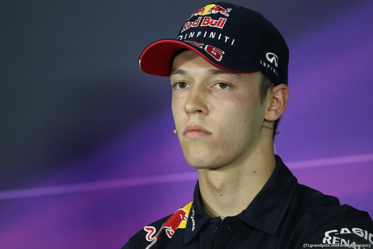 GP SPAGNA, 07.05.2015- Giovedi' Press Conference, Daniil Kvyat (RUS) Red Bull Racing RB11