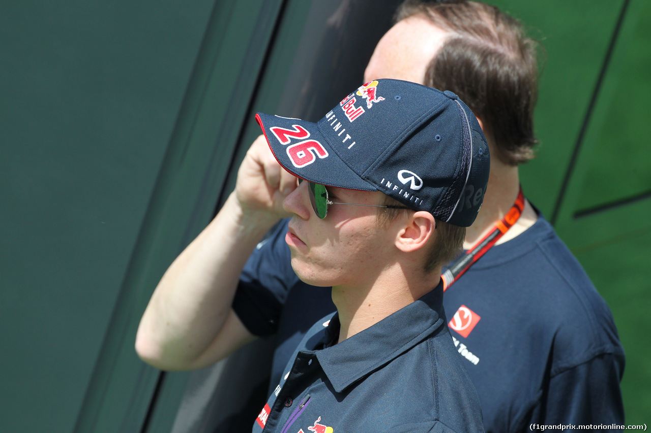 GP SPAGNA, 07.05.2015- Daniil Kvyat (RUS) Red Bull Racing RB11