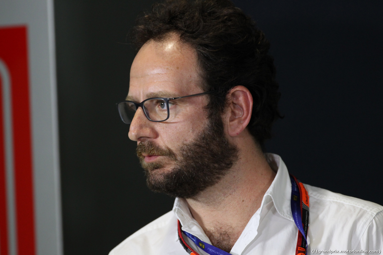 GP SPAGNA, 07.05.2015- Matteo Bonciani (ITA), F1 Head of Communications