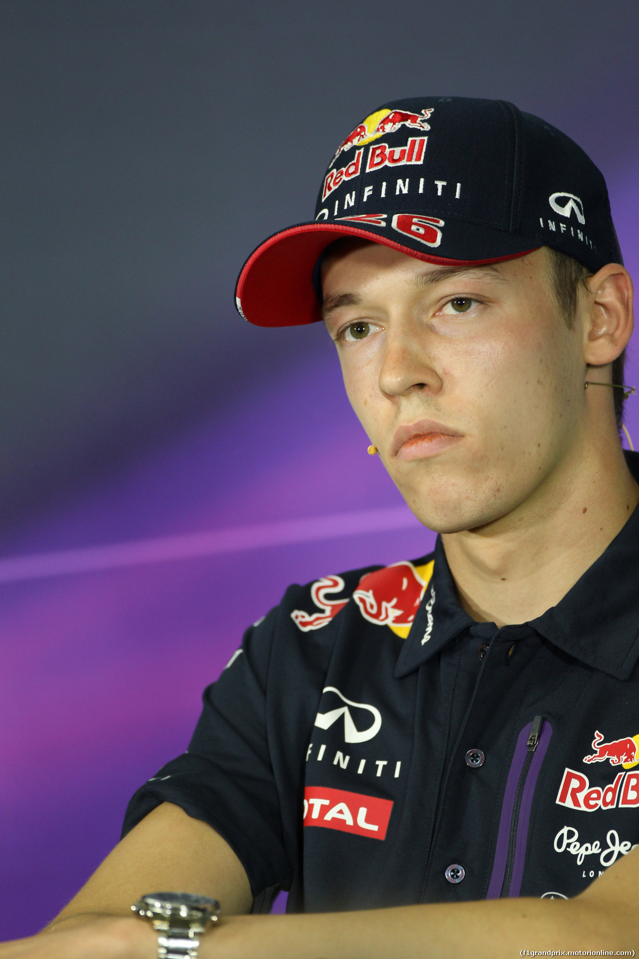 GP SPAGNA, 07.05.2015- Giovedi' Press Conference, Daniil Kvyat (RUS) Red Bull Racing RB11