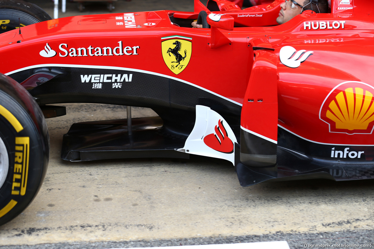 GP SPAGNA, 07.05.2015- Ferrari Tech Detail
