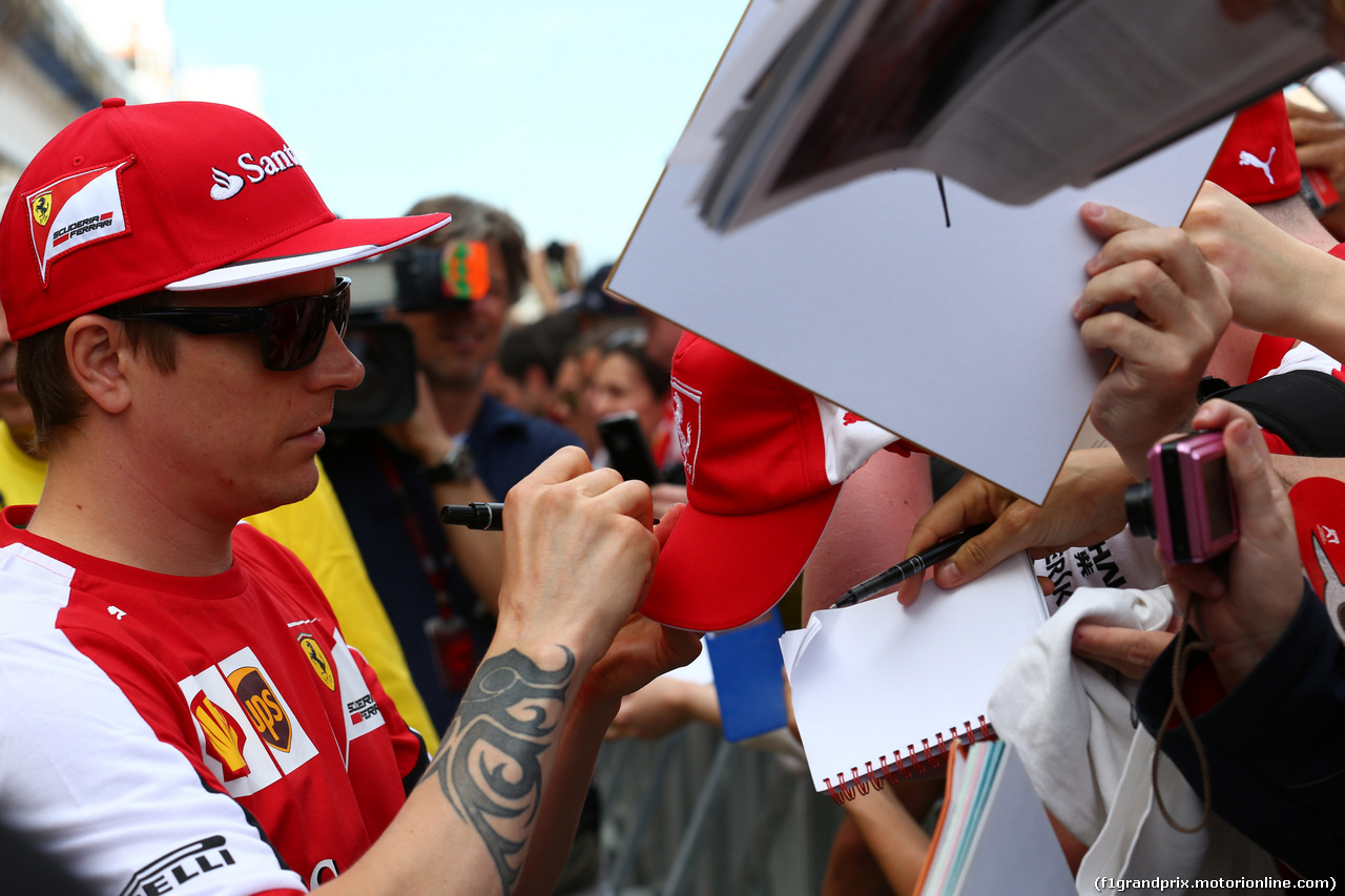 GP SPAGNA, 07.05.2015- Kimi Raikkonen (FIN) Ferrari SF15-T