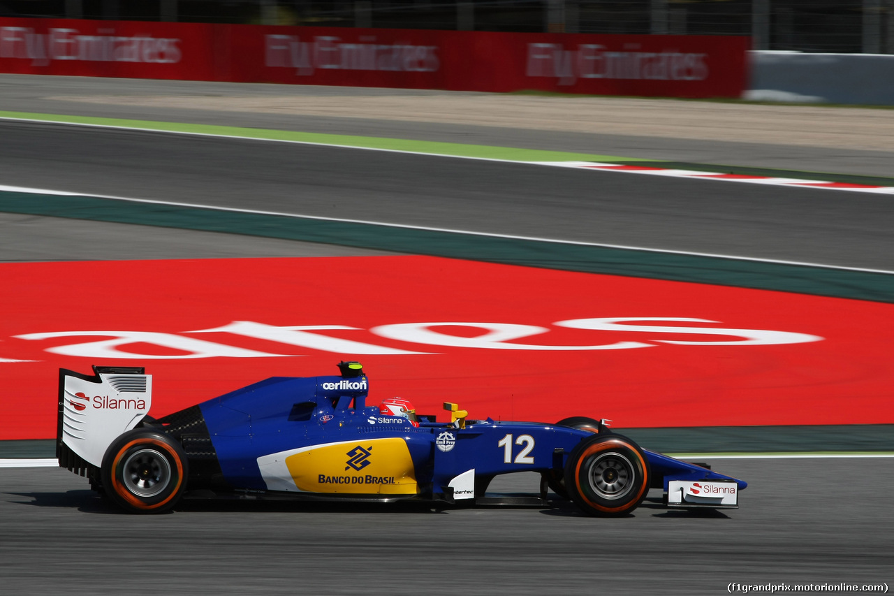 GP SPAGNA, 09.05.2015- Free practice 3, Felipe Nasr (BRA) Sauber C34