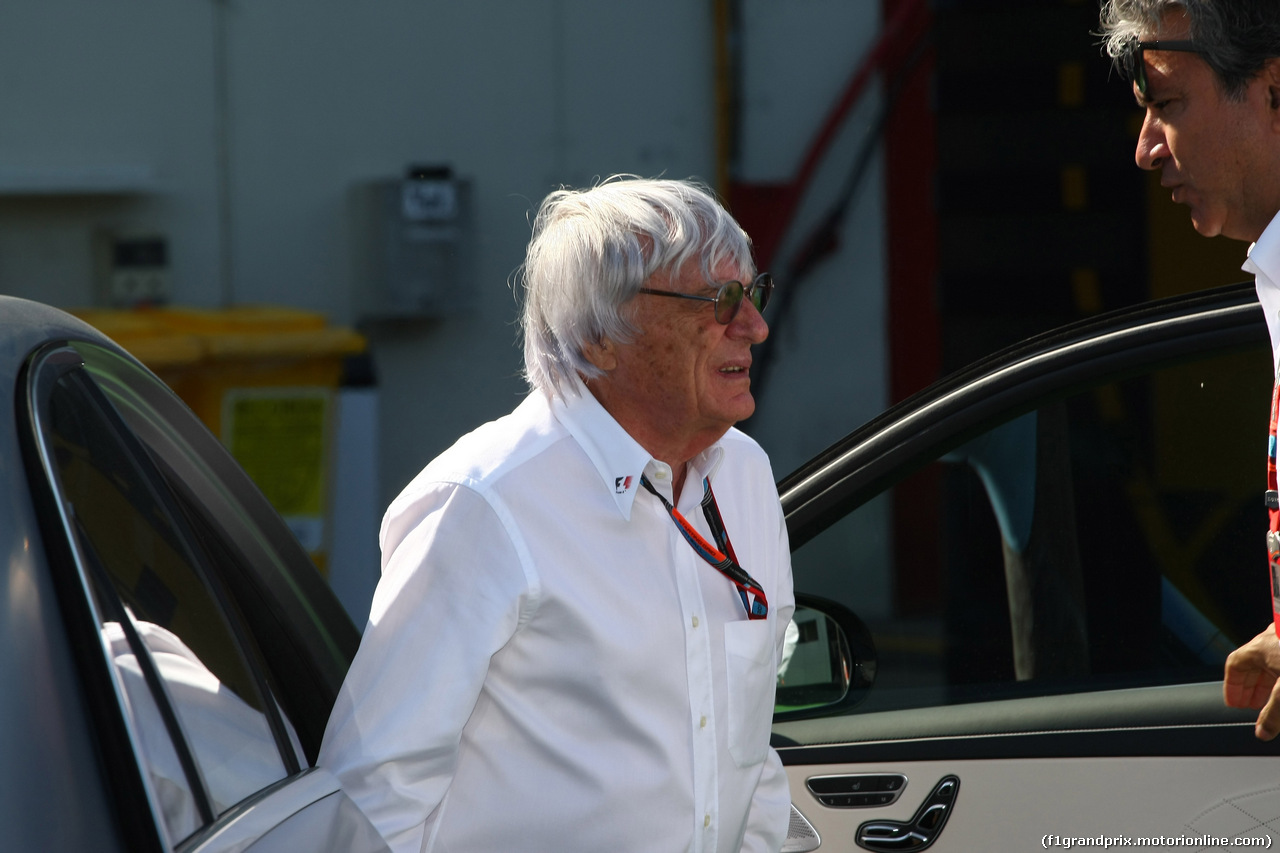 GP SPAGNA, 09.05.2015- Bernie Ecclestone (GBR), President e CEO of Formula One Management