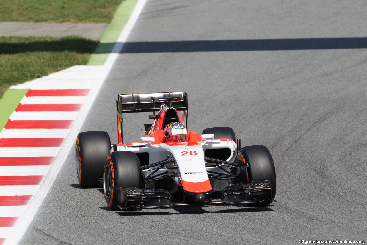 GP SPAGNA, 09.05.2015- Free practice 3, William Stevens (GBR) Manor Marussia F1 Team