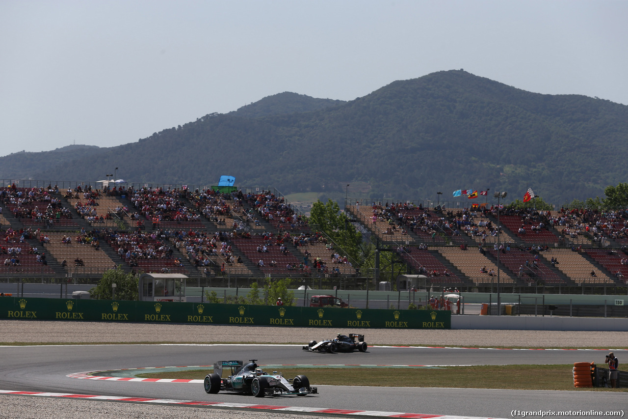 GP SPAGNA, 09.05.2015- Free practice 3, Lewis Hamilton (GBR) Mercedes AMG F1 W06