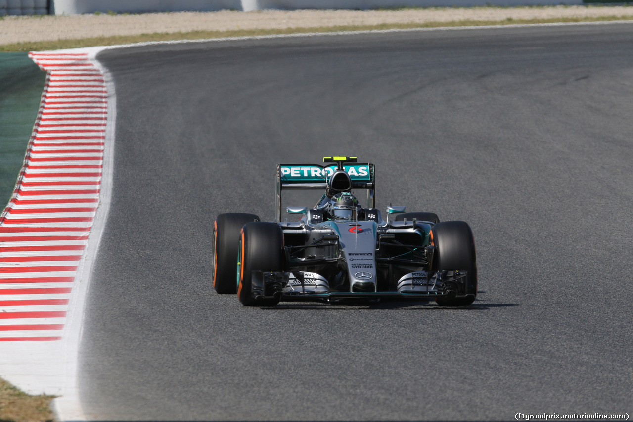 GP SPAGNA, 09.05.2015- Free practice 3, Nico Rosberg (GER) Mercedes AMG F1 W06