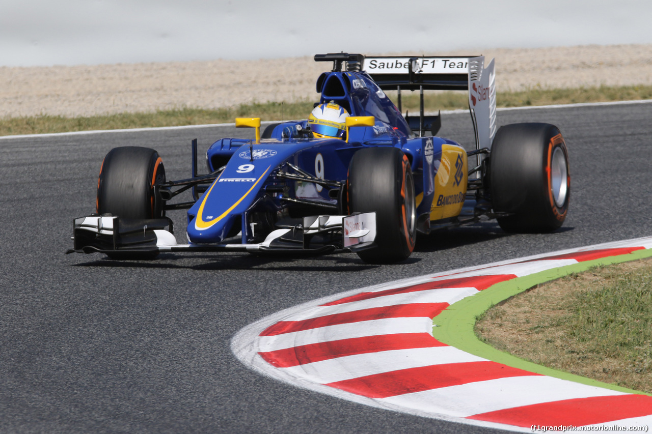 GP SPAGNA, 09.05.2015- Free practice 3, Marcus Ericsson (SUE) Sauber C34
