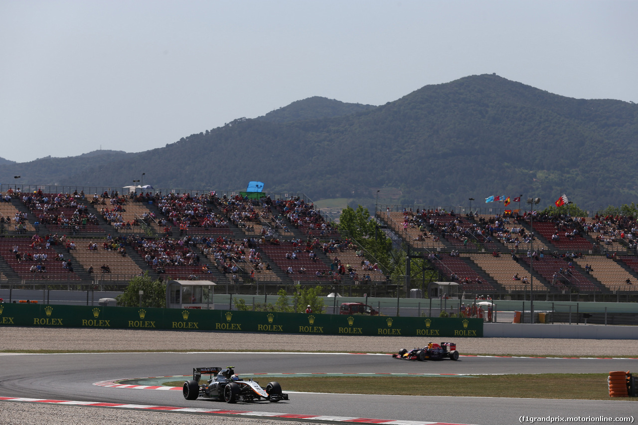 GP SPAGNA, 09.05.2015- Free practice 3, Sergio Perez (MEX) Sahara Force India F1 Team VJM08