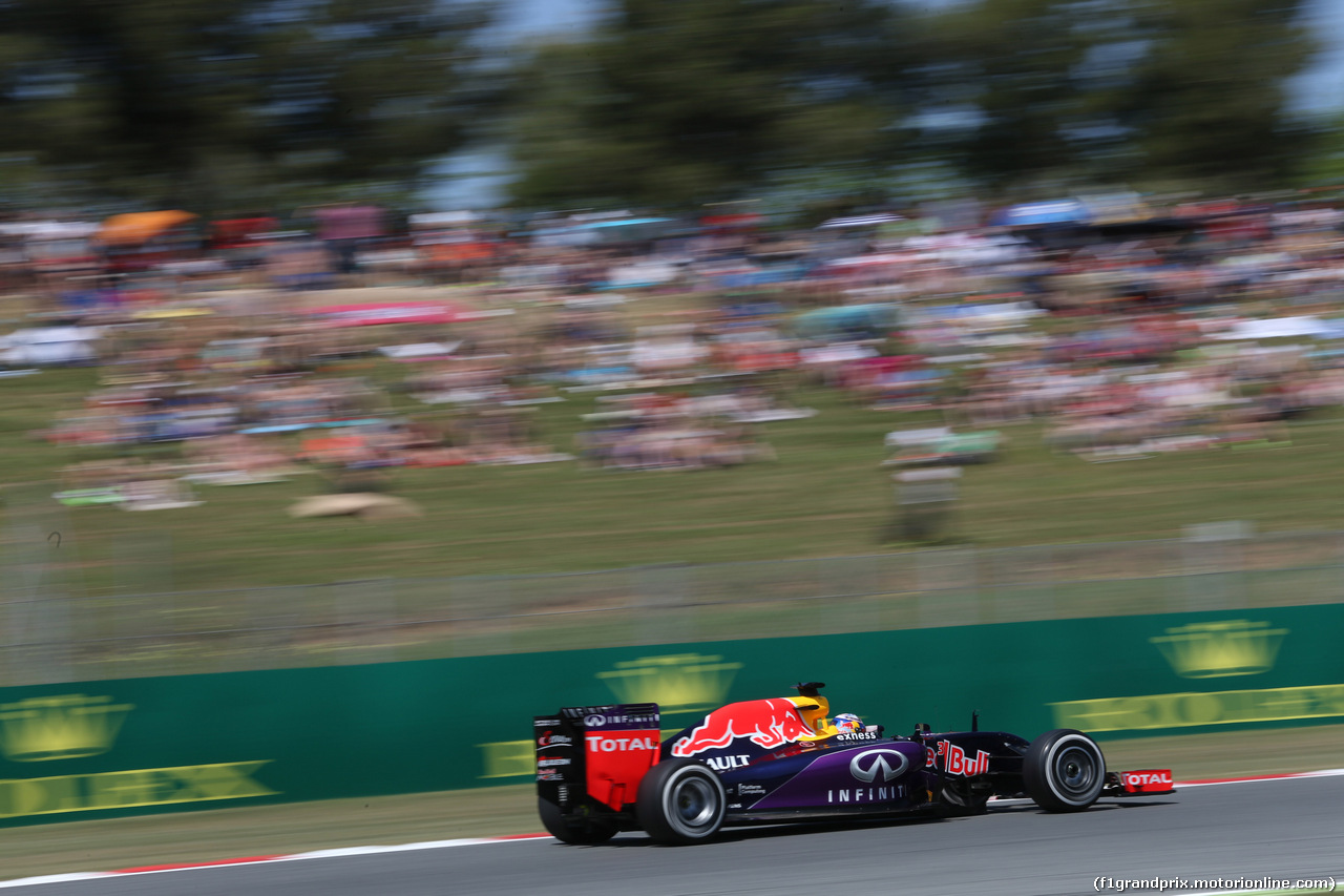 GP SPAGNA, 09.05.2015- Free practice 3, Daniel Ricciardo (AUS) Red Bull Racing RB11