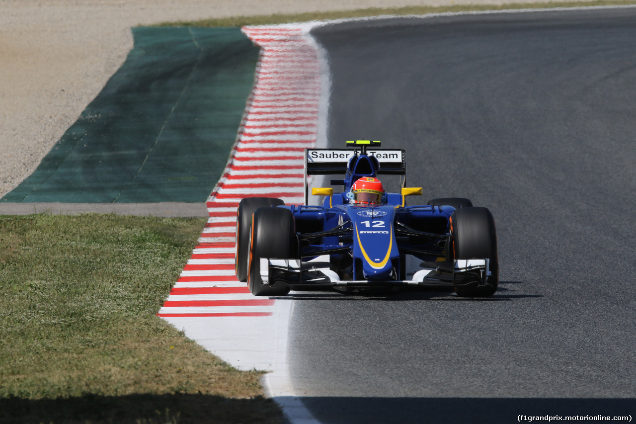 GP SPAGNA, 09.05.2015- Free practice 3, Felipe Nasr (BRA) Sauber C34