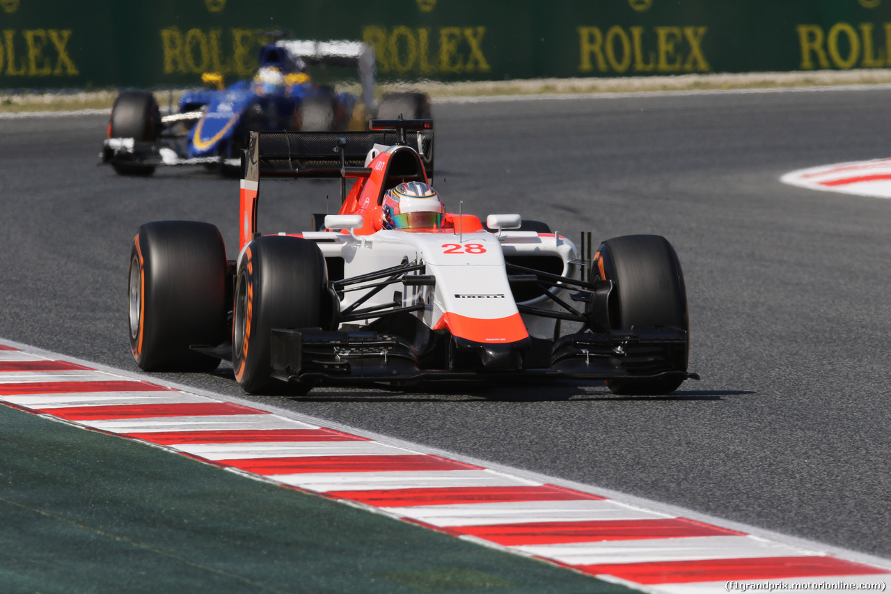 GP SPAGNA, 09.05.2015- Free practice 3, William Stevens (GBR) Manor Marussia F1 Team
