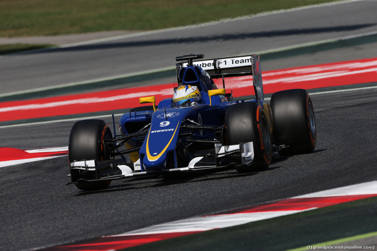 GP SPAGNA, 09.05.2015- Free practice 3, Marcus Ericsson (SUE) Sauber C34