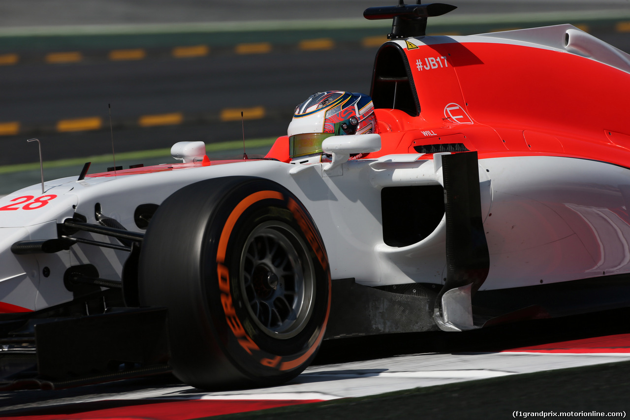 GP SPAGNA, 09.05.2015- Free practice 3, William Stevens (GBR) Manor Marussia F1 Team
