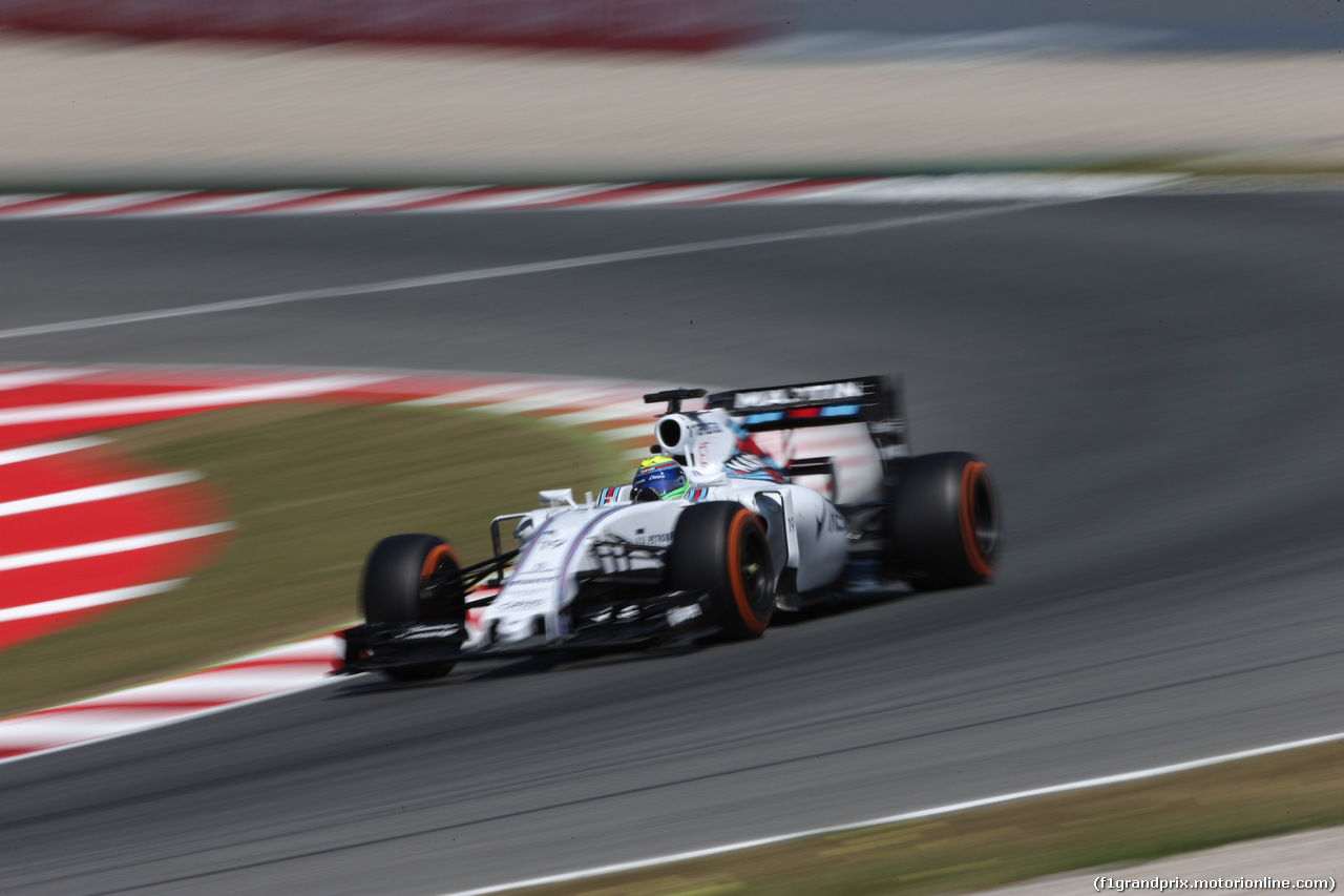 GP SPAGNA, 09.05.2015- Free practice 3, Felipe Massa (BRA) Williams F1 Team FW37