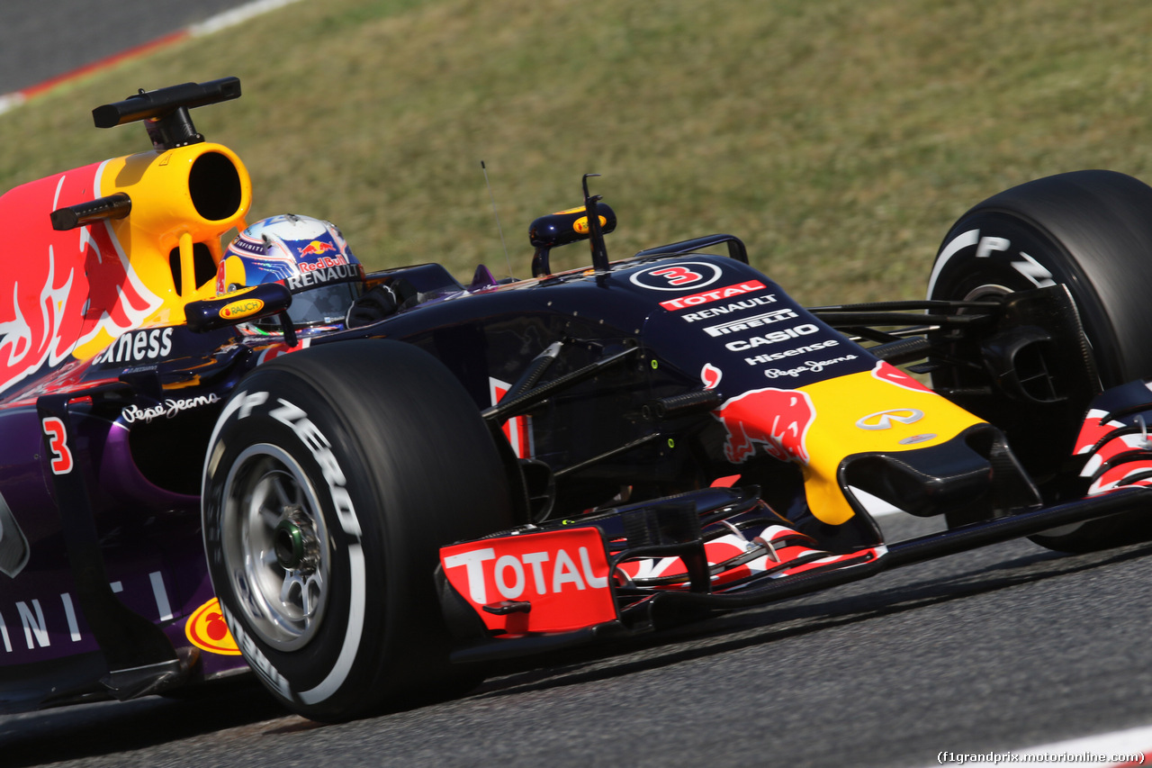 GP SPAGNA, 09.05.2015- Free practice 3, Daniel Ricciardo (AUS) Red Bull Racing RB11