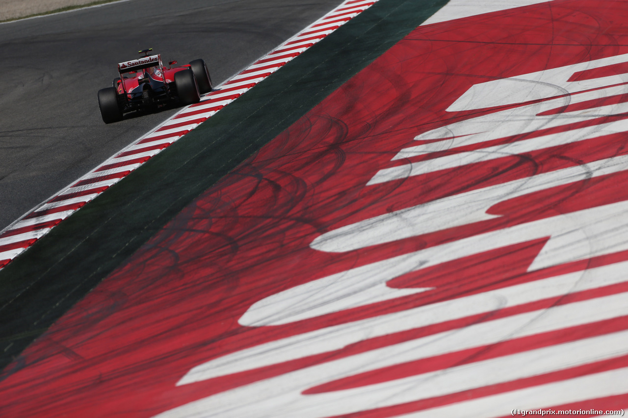 GP SPAGNA, 09.05.2015- Free practice 3, Kimi Raikkonen (FIN) Ferrari SF15-T