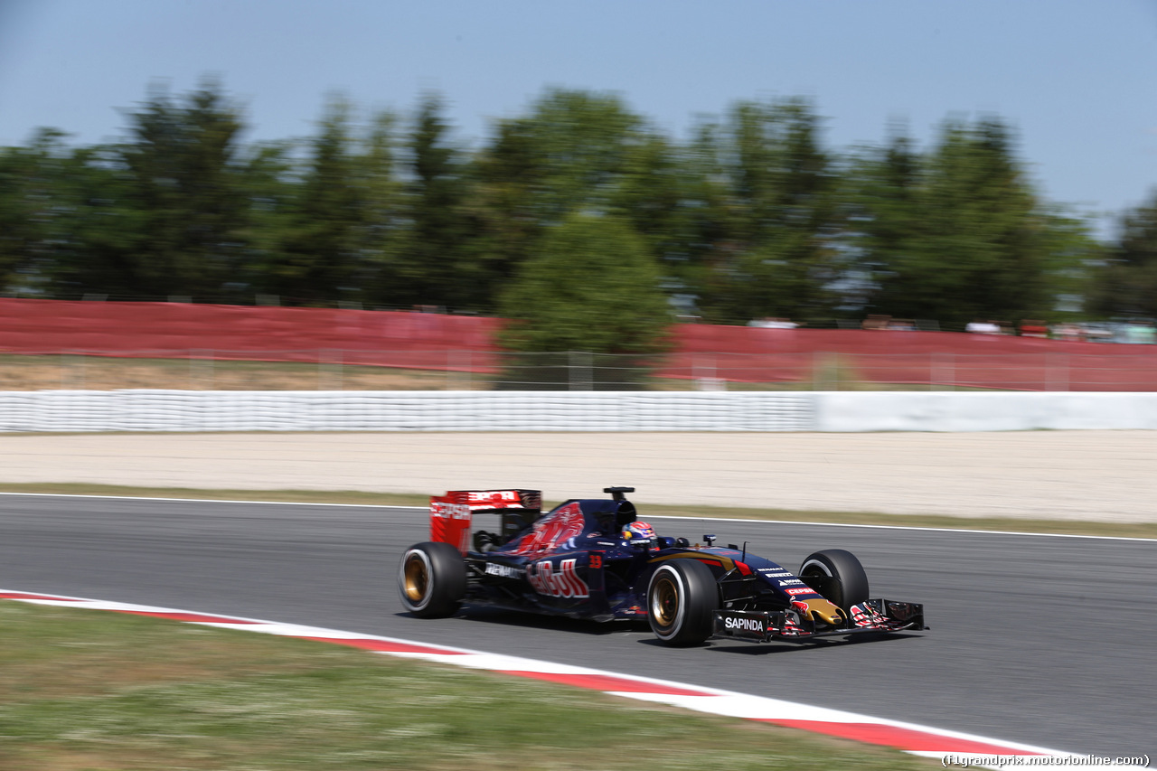 GP SPAGNA, 09.05.2015- Free practice 3, Max Verstappen (NED) Scuderia Toro Rosso STR10