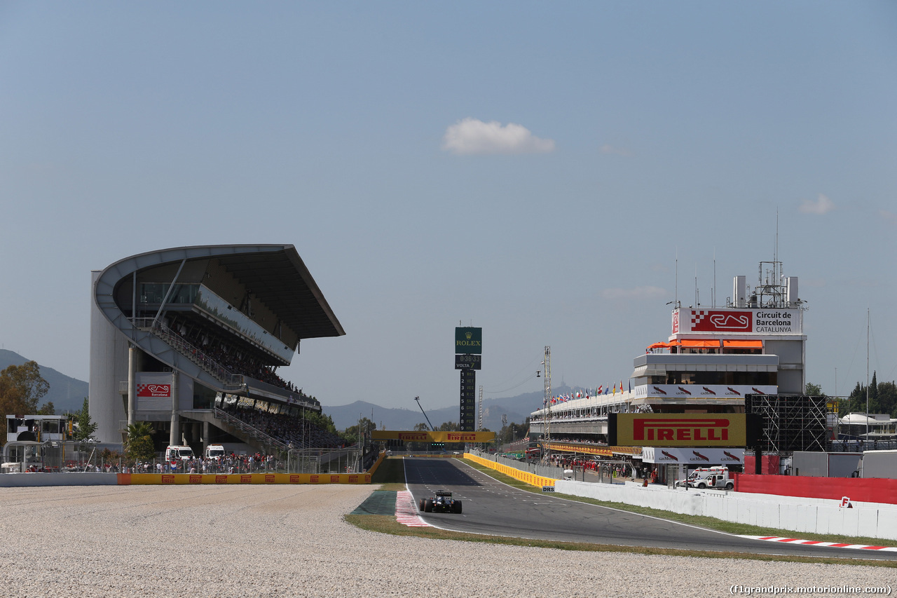 GP SPAGNA, 09.05.2015- Free practice 3, Nico Hulkenberg (GER) Sahara Force India F1 VJM08