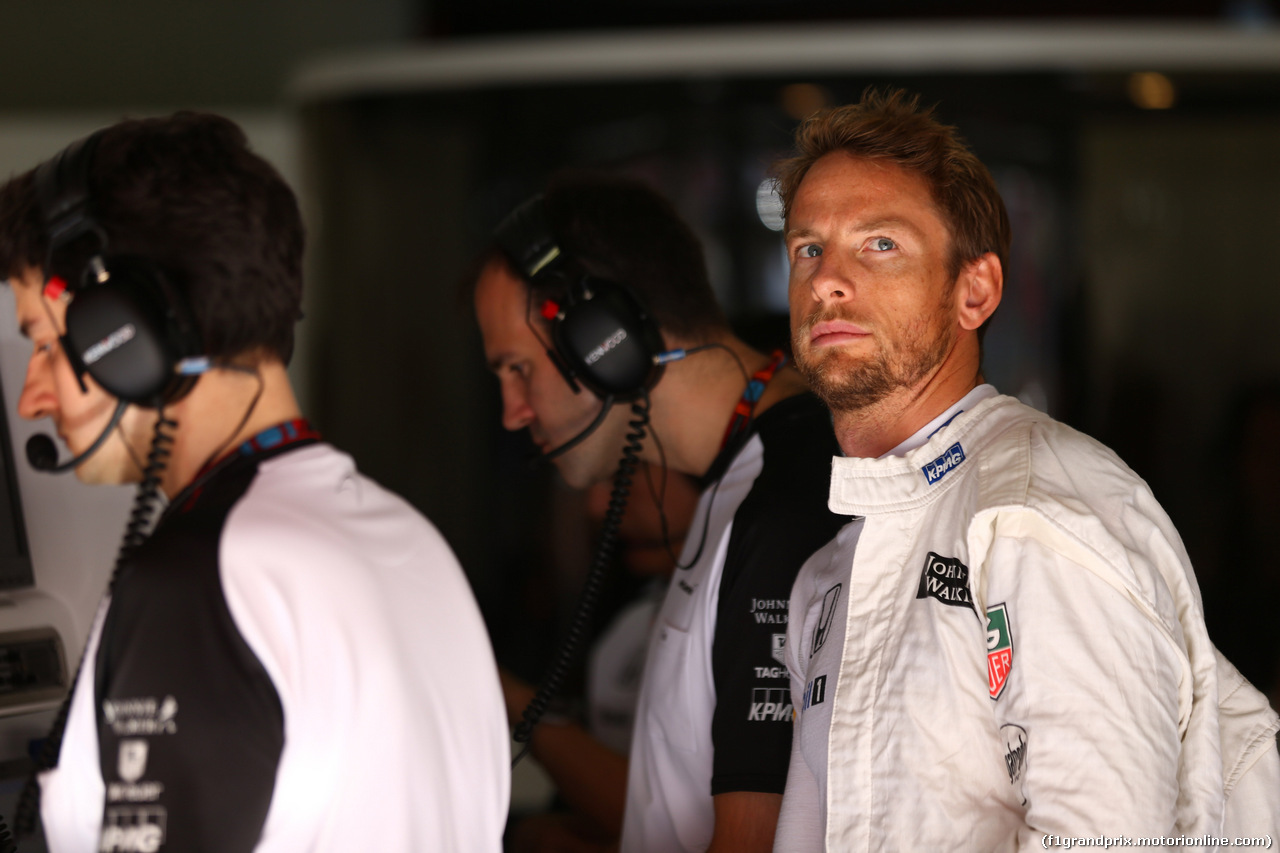 GP SPAGNA, 09.05.2015- Free practice 3, Jenson Button (GBR) McLaren Honda MP4-30