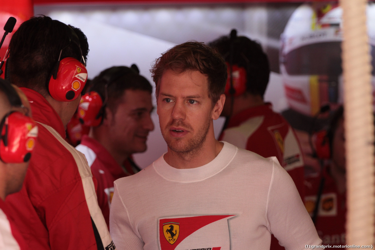 GP SPAGNA, 09.05.2015- Free practice 3, Sebastian Vettel (GER) Ferrari SF15-T