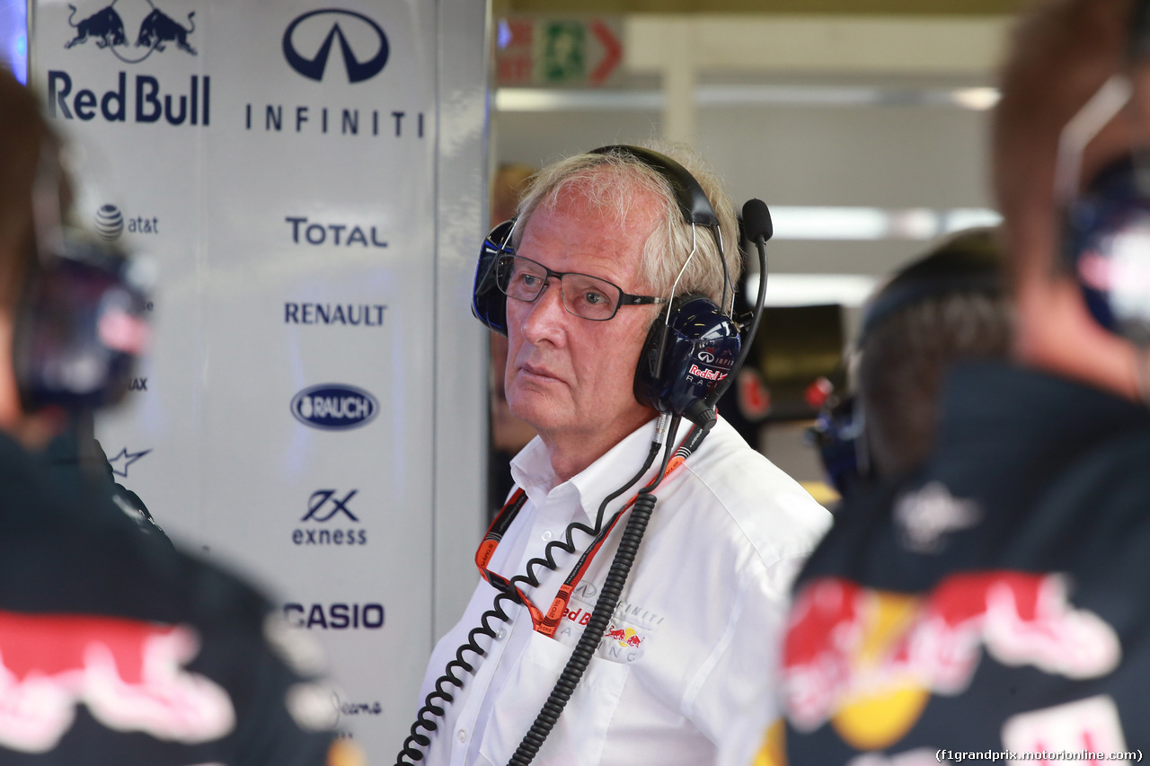 GP SPAGNA, 09.05.2015- Free practice 3, Helmut Marko (AUT), Red Bull Racing, Red Bull Advisor