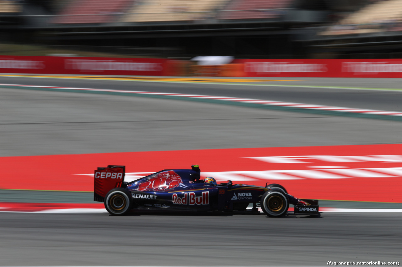 GP SPAGNA, 09.05.2015- Qualifiche, Carlos Sainz Jr (ESP) Scuderia Toro Rosso STR10