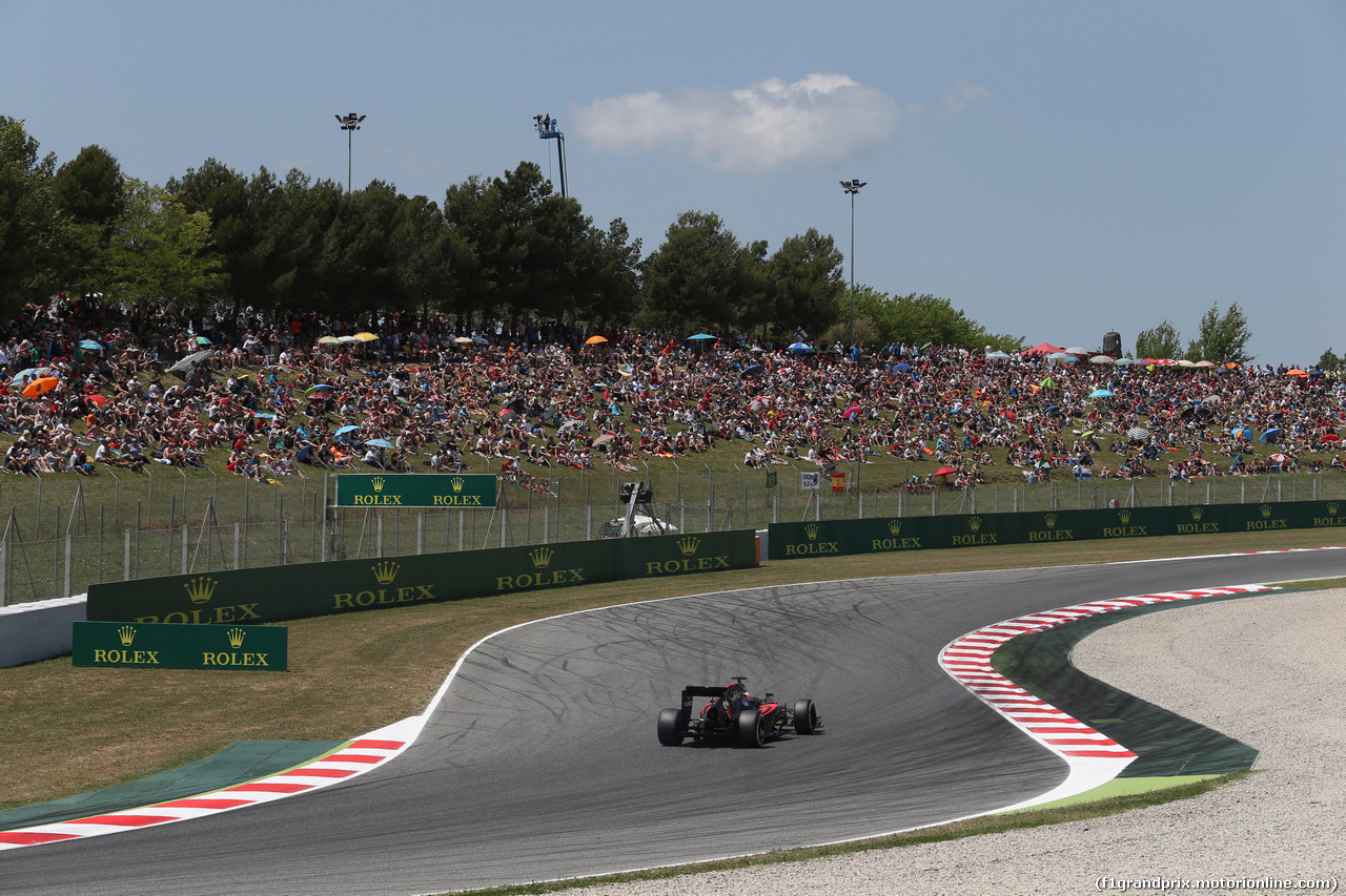 GP SPAGNA, 09.05.2015- Qualifiche, Fernando Alonso (ESP) McLaren Honda MP4-30