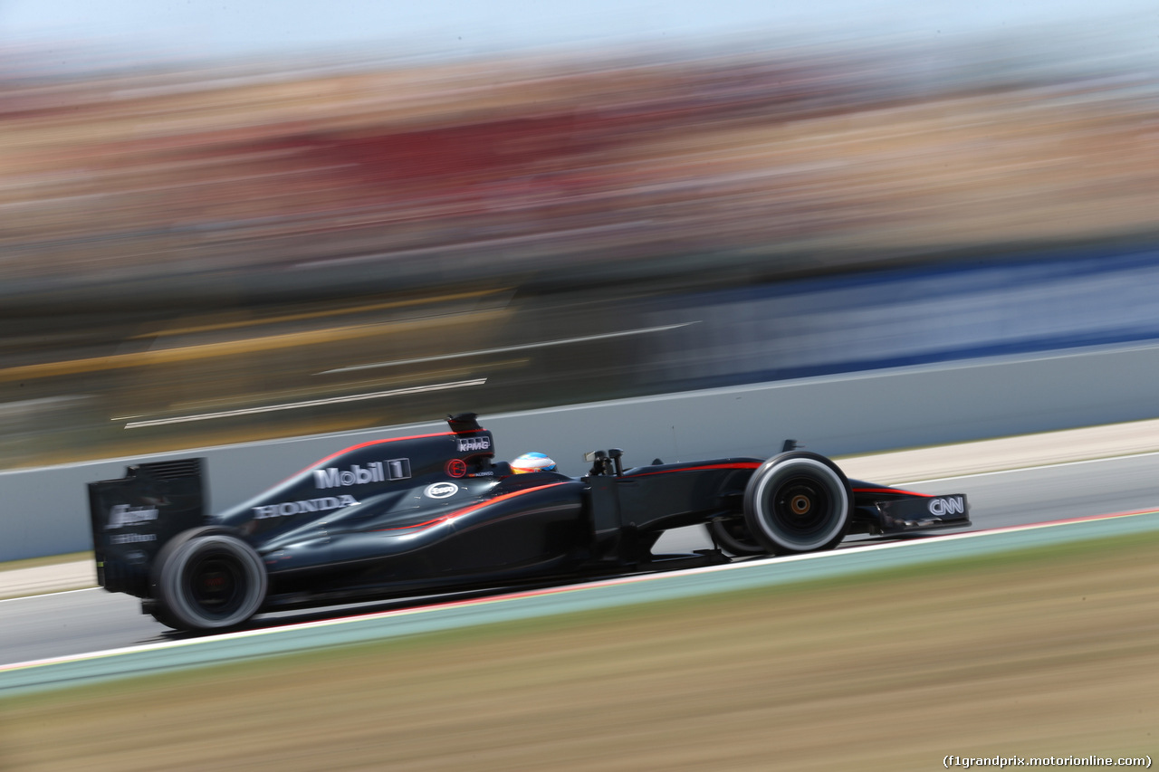 GP SPAGNA, 09.05.2015- Qualifiche, Fernando Alonso (ESP) McLaren Honda MP4-30