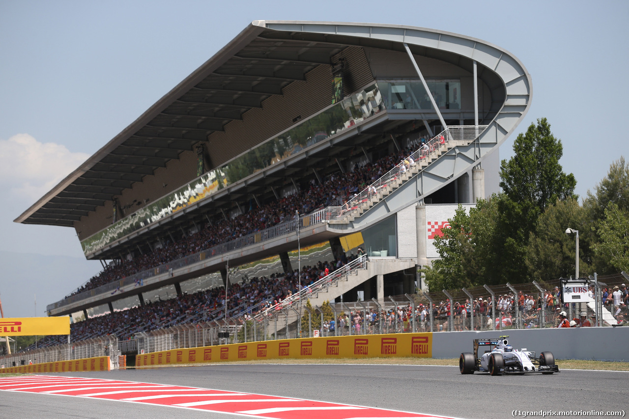 GP SPAGNA, 09.05.2015- Qualifiche, Valtteri Bottas (FIN) Williams F1 Team FW37