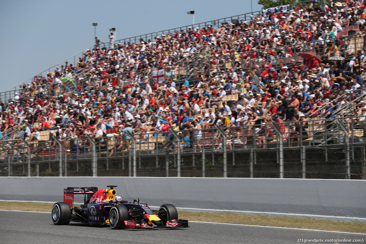 GP SPAGNA, 09.05.2015- Qualifiche, Daniel Ricciardo (AUS) Red Bull Racing RB11
