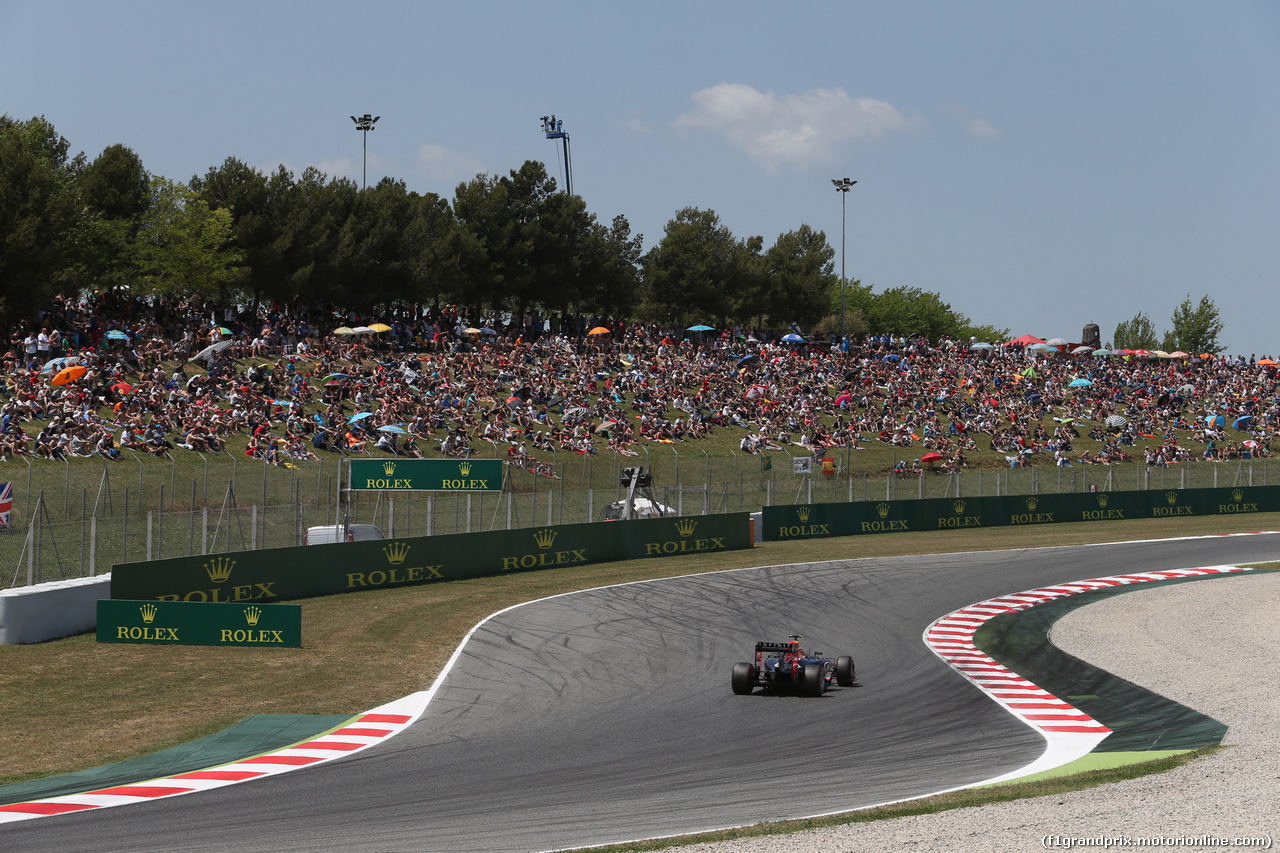 GP SPAGNA, 09.05.2015- Qualifiche, Daniil Kvyat (RUS) Red Bull Racing RB11
