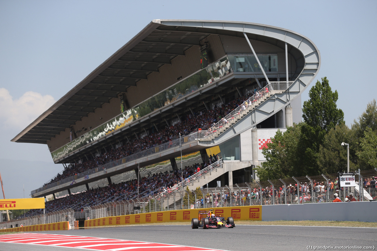 GP SPAGNA, 09.05.2015- Qualifiche, Daniel Ricciardo (AUS) Red Bull Racing RB11
