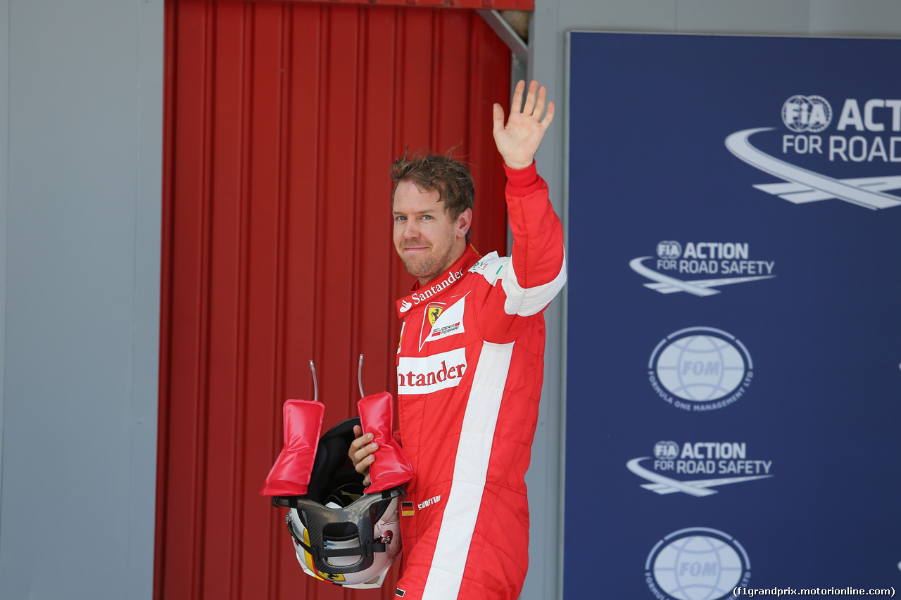 GP SPAGNA, 09.05.2015- Qualifiche, Sebastian Vettel (GER) Ferrari SF15-T