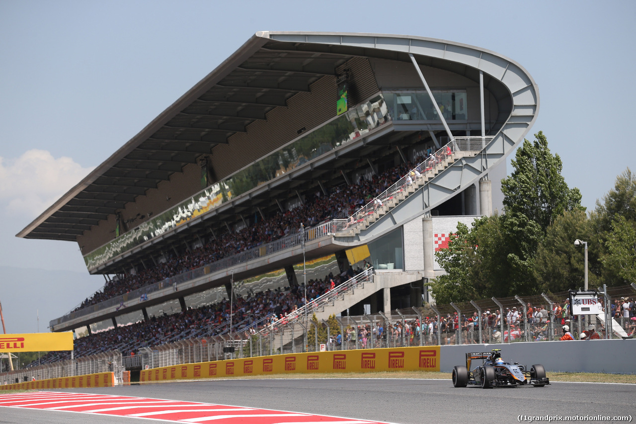 GP SPAGNA, 09.05.2015- Qualifiche, Sergio Perez (MEX) Sahara Force India F1 Team VJM08