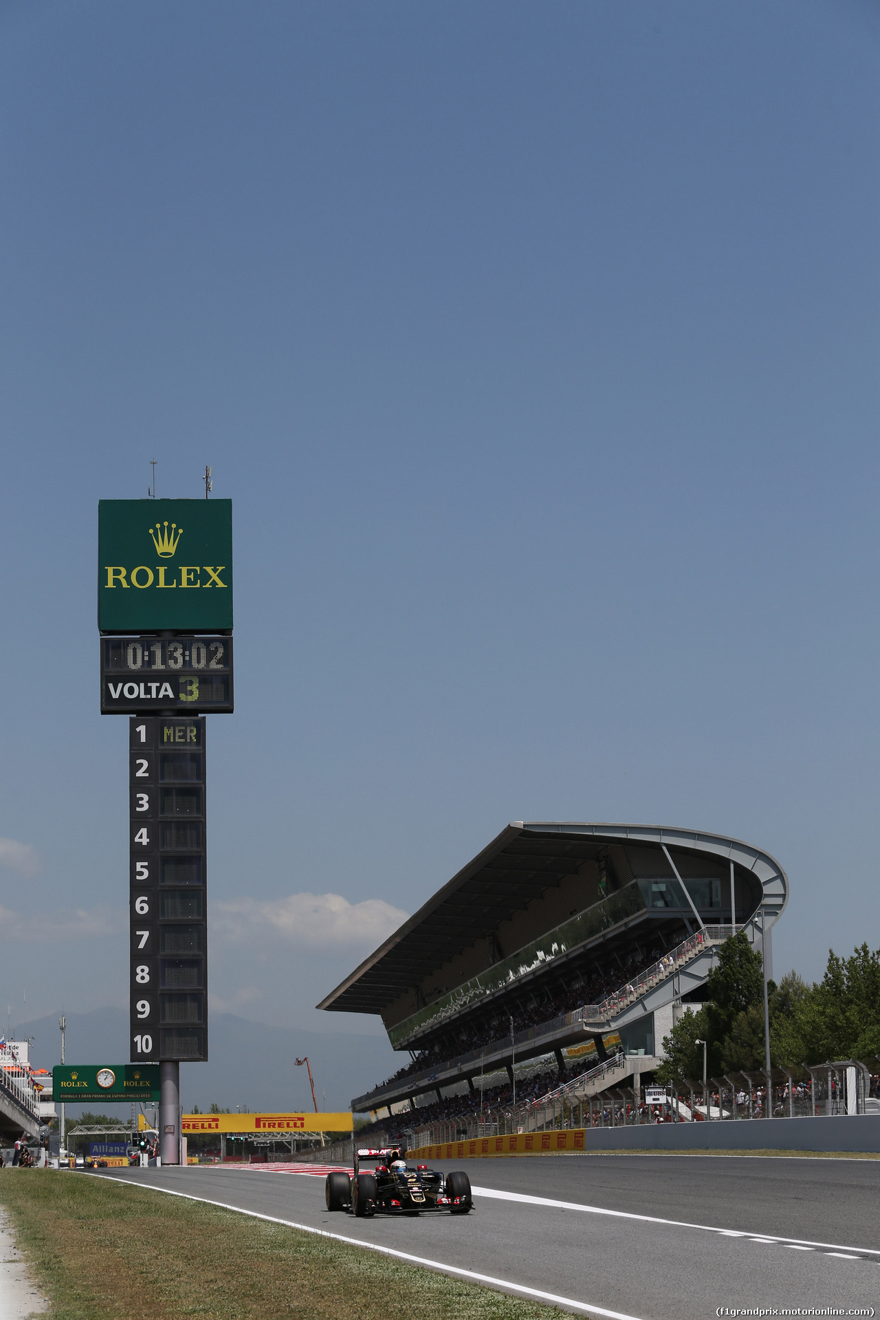 GP SPAGNA, 09.05.2015- Qualifiche, Romain Grosjean (FRA) Lotus F1 Team E23