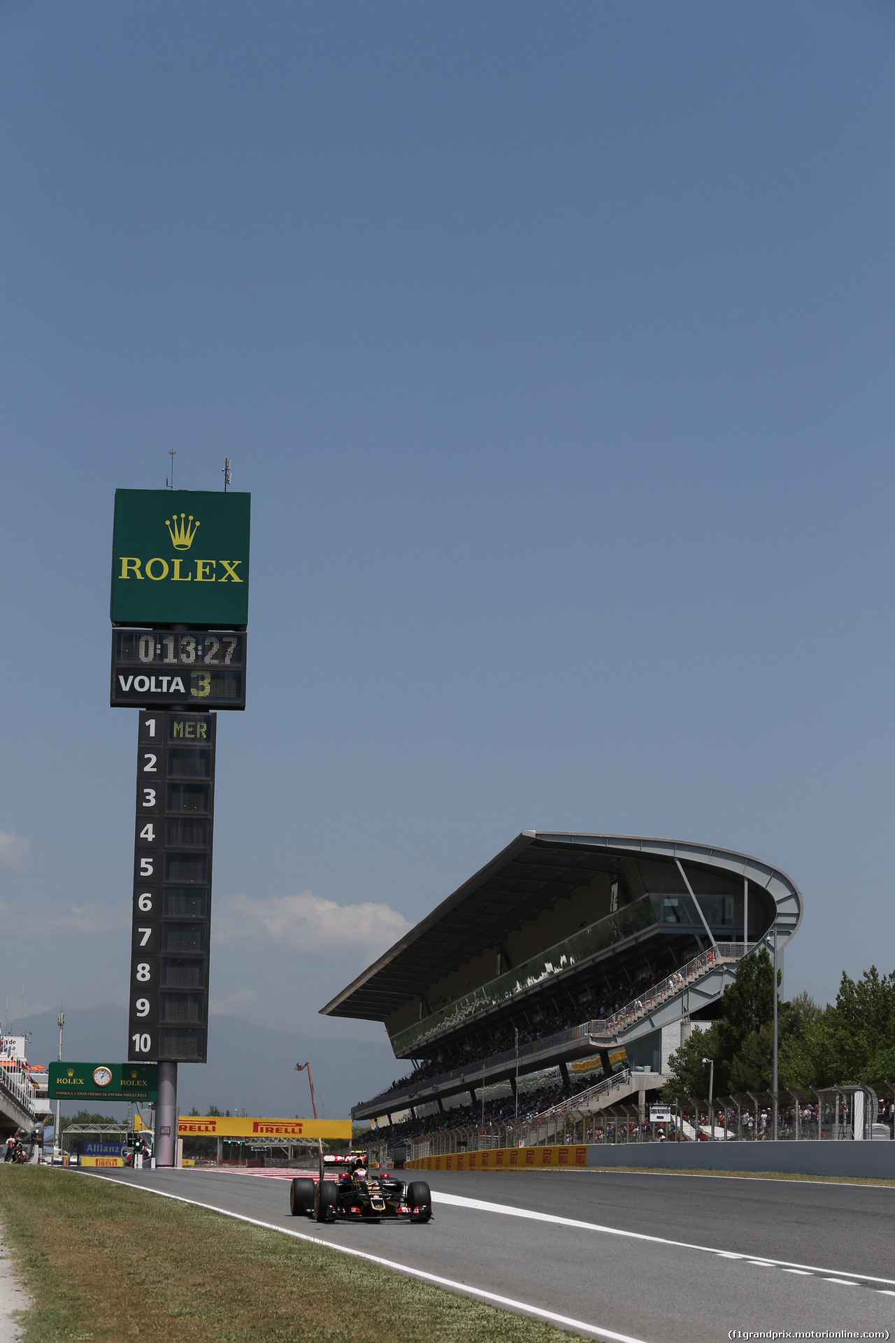 GP SPAGNA, 09.05.2015- Qualifiche, Pastor Maldonado (VEN) Lotus F1 Team E23
